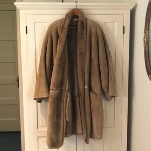 ❤️. HOST PICK! *** MARINA RINALDI SPANISH SHEARLING COAT